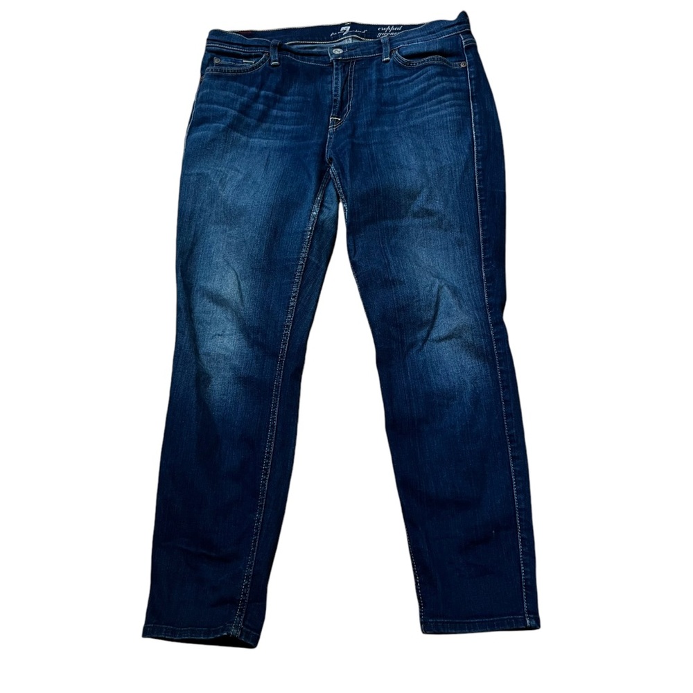 7 For All Mankind Gwenevere Jeans Blue Size 30